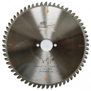 Пила дисковая TCT "Pilana" 210x2.8/1.8x30 z60  87-11 TFZ N